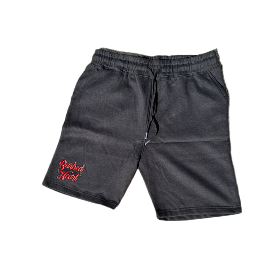 BARBED HEART Heavy cotton short & shirt set