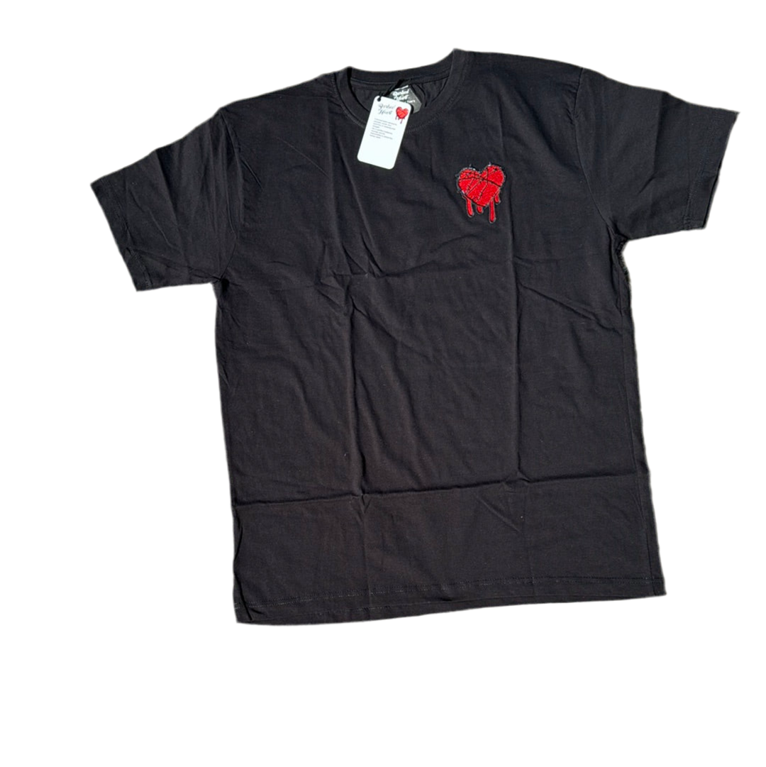 BARBED HEART Heavy cotton short & shirt set